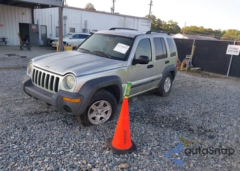 2003 Jeep Liberty Sport/Freedom from USA, damaged, VIN 1J4GL48K23W696309